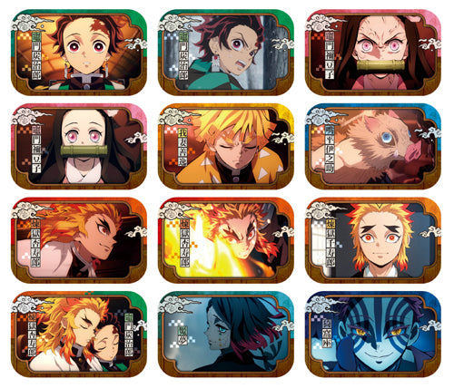 鬼滅の刃 まるかくカンバッジ5 BOX tcb