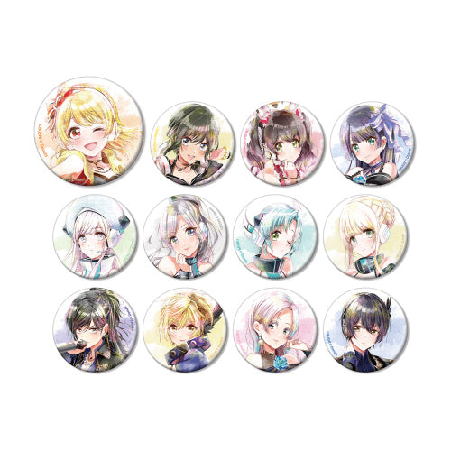 D4DJ Groovy Mix トレーディング Ani-Art aqua label 缶バッジ ver．A can badge