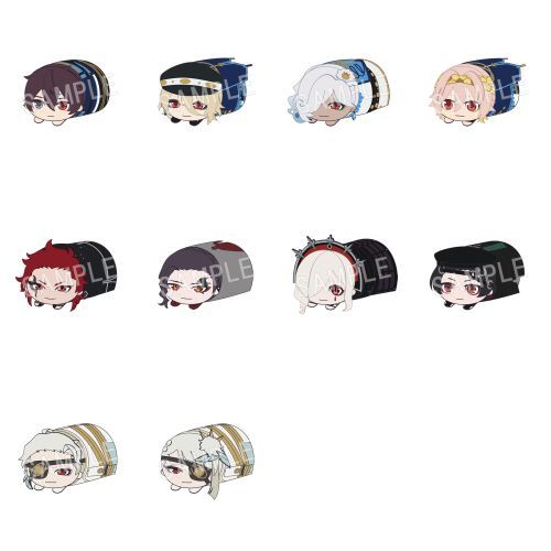 ヴィジュアルプリズン もちころりん ぬいぐるみマスコット plush toys