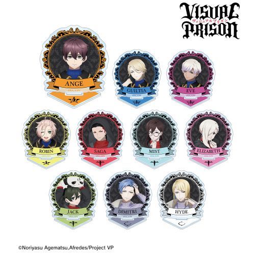 ヴィジュアルプリズン』 描き下ろしイラスト トレーディング アクリルスタンド acrylic stand