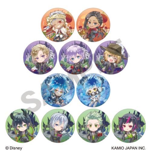 Disney Twisted Wonderland Trading Can Badge Vol.2 Chimaniwa Box TCB