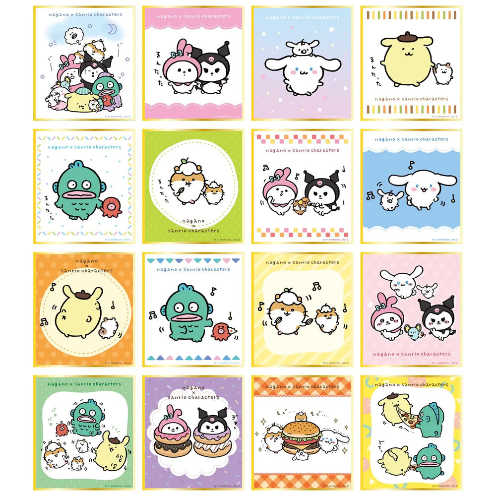 Nagano x Sanrio Characters Colored Paper Collection tcs