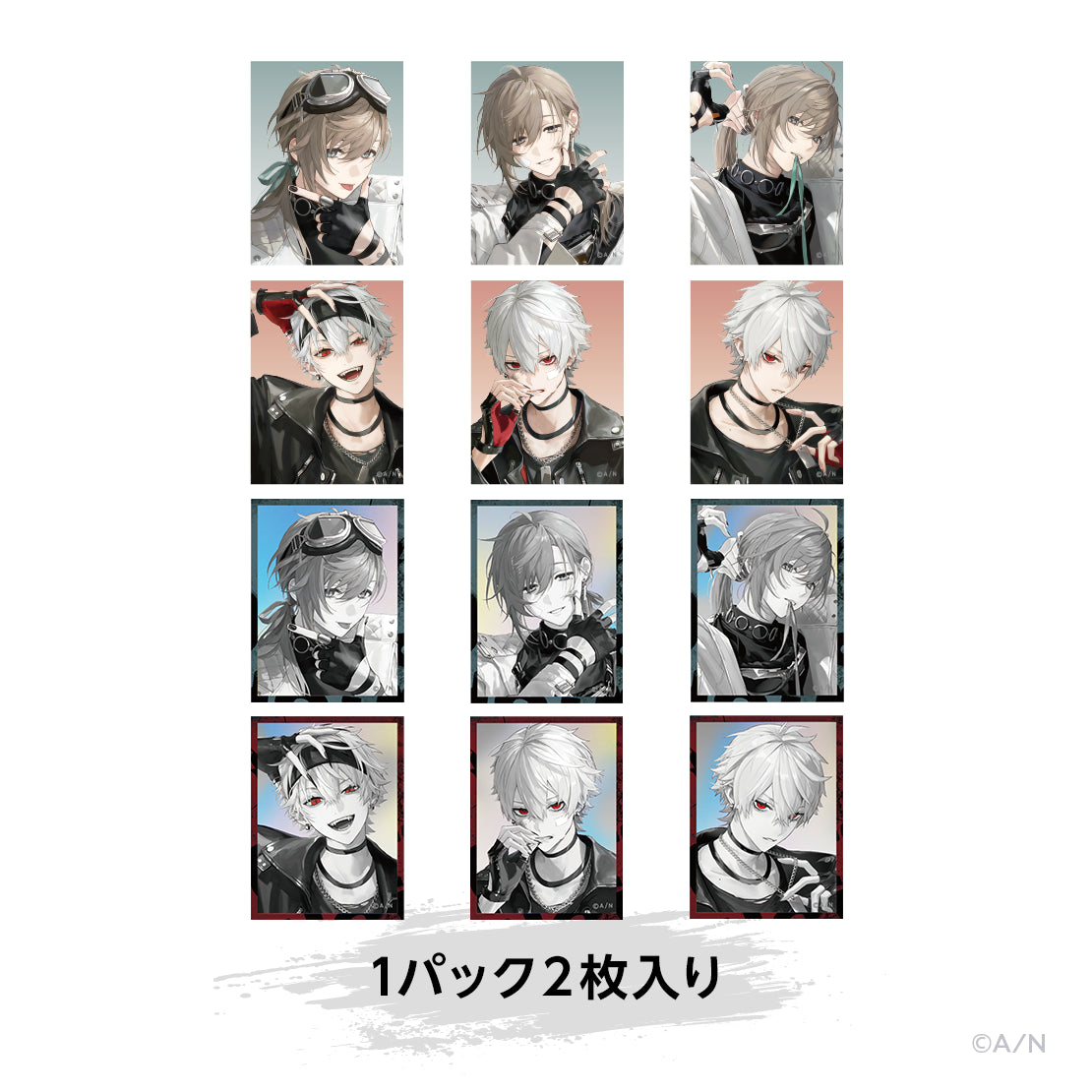 【ChroNoiR 7th ANNIVERSARY】にじさんじ ランダムIDフォトステッカー(池袋)