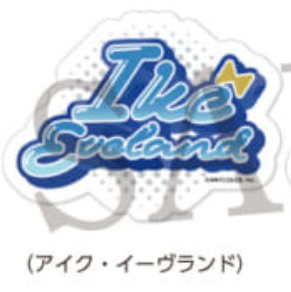 アイク・イーヴランド グラフィティアートステッカー  NIJISANJI EN×animate cafe vtuber sticker