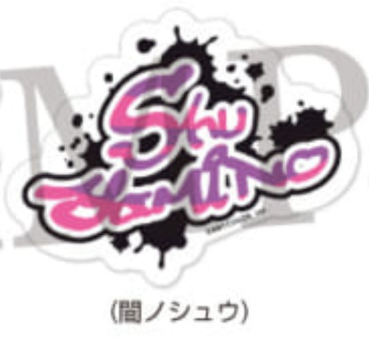 闇ノシュウ グラフィティアートステッカー  NIJISANJI EN×animate cafe vtuber sticker