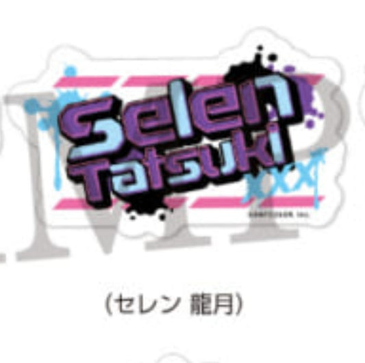 セレン 龍月グラフィティアートステッカー  にじさんじ NIJISANJI EN×animate cafe vtuber sticker