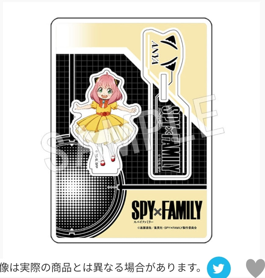 SPY×FAMILY アクリル スタンド アーニャ・フォージャーB stand