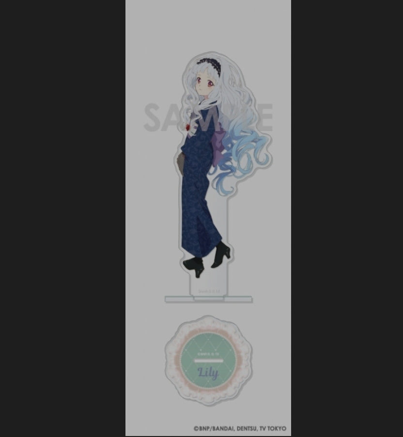 アイカツ！＆アイカツスターズ！ アクリル スタンド～Romantic～ 8.白銀リリィ stand