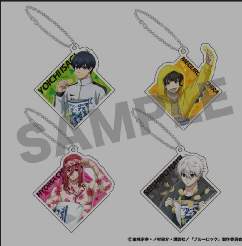 ブルーロック トレーディング描き下ろしアクキー keyholder