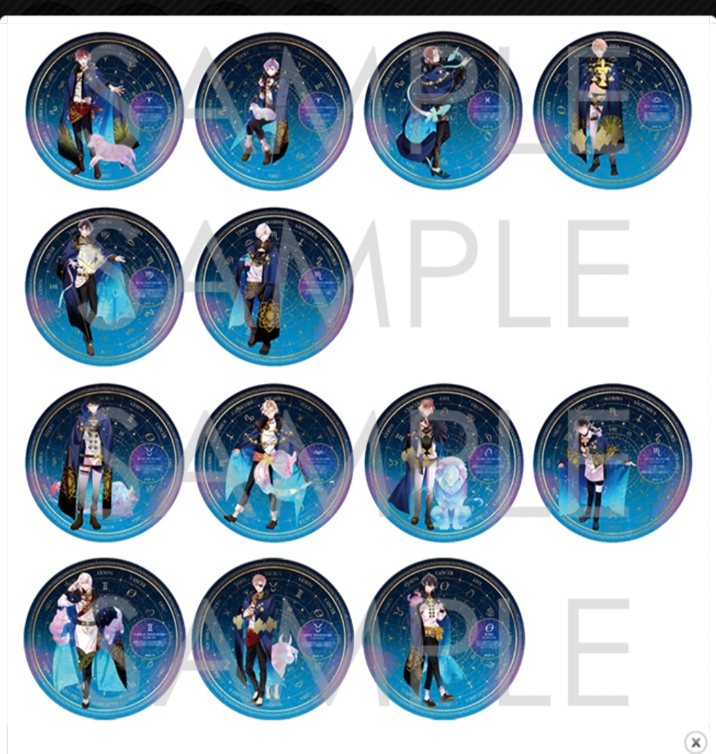 DIABOLIK LOVERS SADISTIC HOROSCOPE 星座盤風クリア カード card