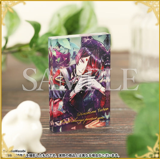 The demon butler と黑いCAT exhibition アクリルブロックユーハンBlock