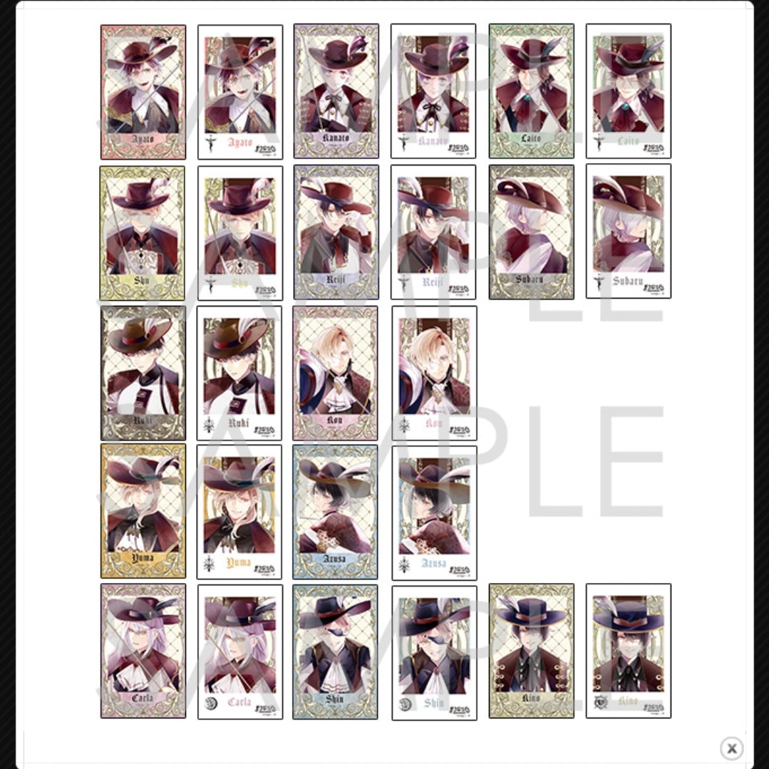 DIABOLIK LOVERS Bloody 13 Knights ポラ風カード
