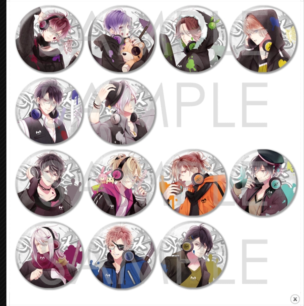 DIABOLIK LOVERS Painting Brat! ビッグ缶バッジ