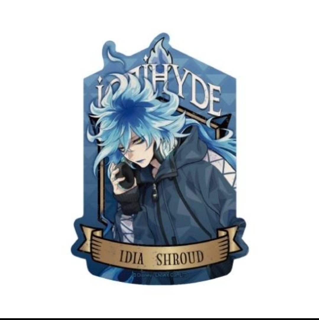 ディズニー ツイステッドワンダーランド トラベル ステッカー2 /(17)イデア・シュラウド sticker