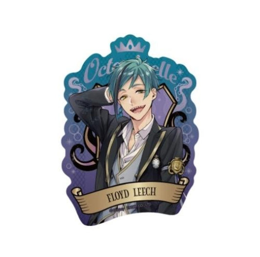 ディズニー ツイステッドワンダーランド トラベル ステッカー2 /(11)フロイド・リーチ sticker