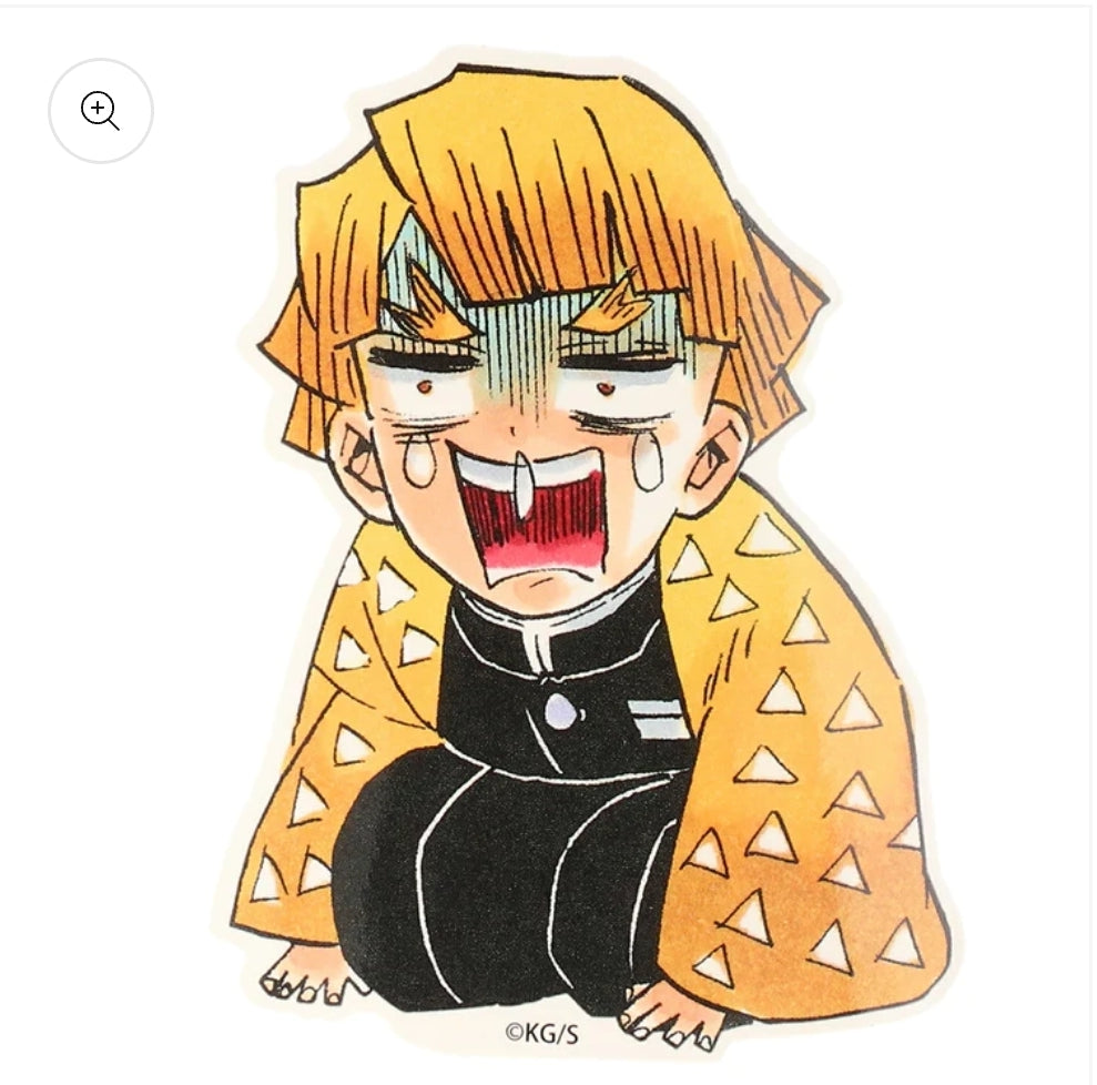 『鬼滅の刃』ダイカットステッカー　我妻善逸 sticker