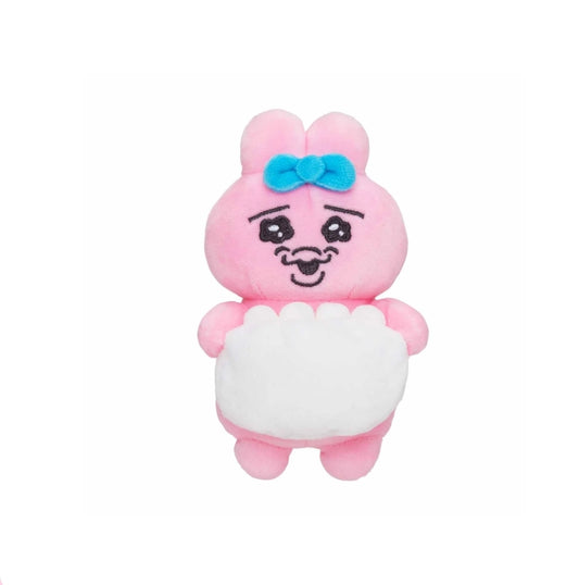 おぱんちゅうさぎ デスクトップから見守る ぬいぐるみ（おぱんちゅ）doll