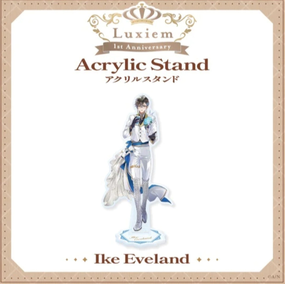 Luxiem 1st Anniversary Acrylic Stand Ike Eveland Stand AS.