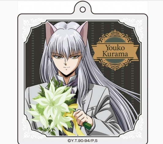 You☆Yu☆Hakusho Drawing き下ろしアクリルキーホルダータキシードver. Demon Fox Zangma keyholder