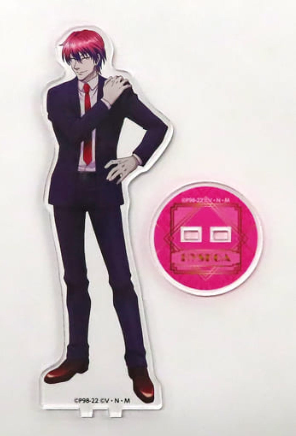 ヒソカ=モロウ BIGアクリルスタンド 「HUNTER×HUNTER×animatecafe 第8弾 幻影旅団編part3」stand AS.