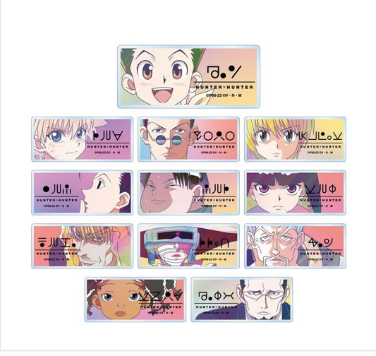 HUNTER×HUNTER トレーディングAni-Art clear label 第2弾アクリルネームプレート