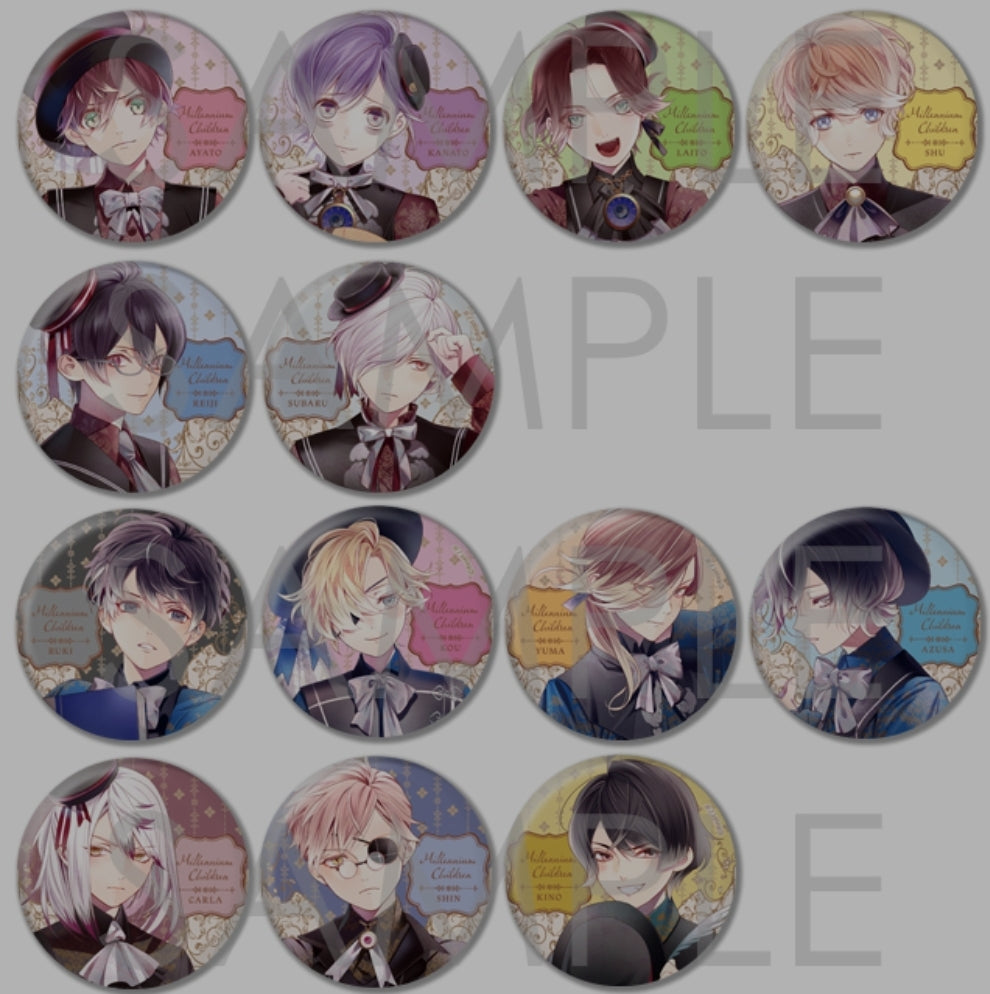 DIABOLIK LOVERS Millennium Children ビッグ缶バッジ tcb