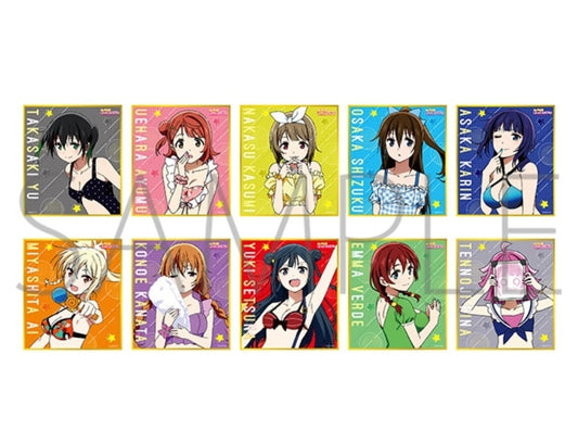 ラブライブ！虹ヶ咲学園スクールアイドル同好会　ミニ色紙コレクション　水着
