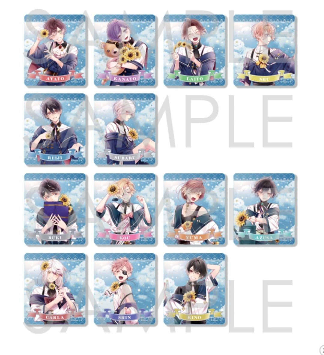 DIABOLIK LOVERS MILLENNIUM SUMMER アクリルブロック as.