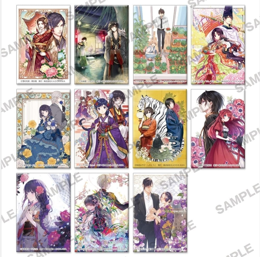 (KADOKAWA) 富士見L文庫 刊行10周年記念ﾌｪｱ TDｽｸｴｱ缶ﾊﾞｯｼﾞ
