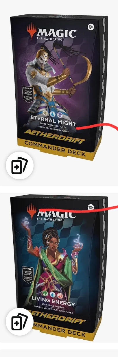 (WOC) MTG 霊気走破 統率者デッキ 英語版