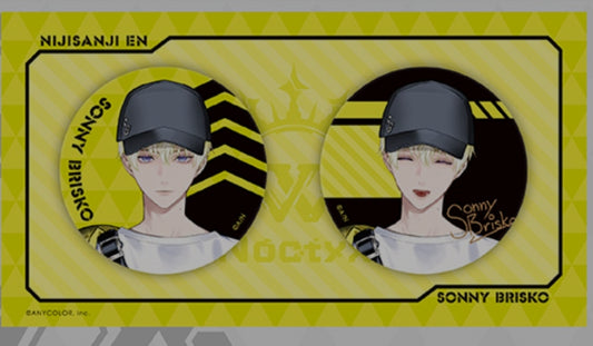【Noctyx New Outfit Goods】缶バッジセット サニー・ブリスコー vtuber