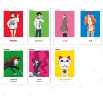 (baseyard限定) ダンダダン POPUP「DAN DA DAN POPUP EXHIBITION」トレーディング アートステッカー（全7種） (池袋)