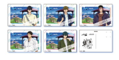 「劇場版Free！-the Final Stroke-」×岩美町オフィシャルコラボグッズ　ポストカード横(池袋)