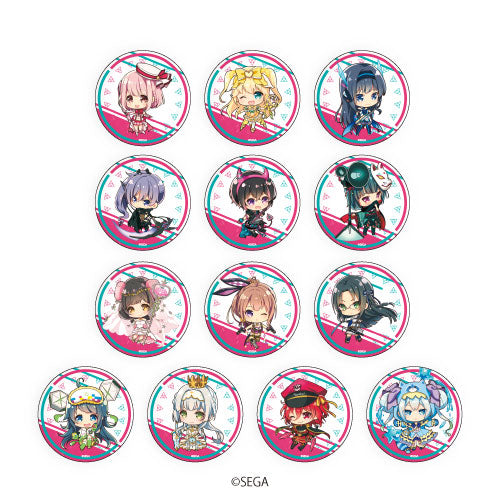 Tin badge “Ongeki” 02/Mini characters 13 pieces BOX tcb