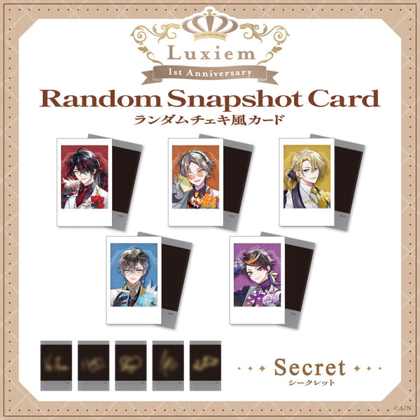 nijisanji en Luxiem 1st Anniversary Random Snapshot Card tcs