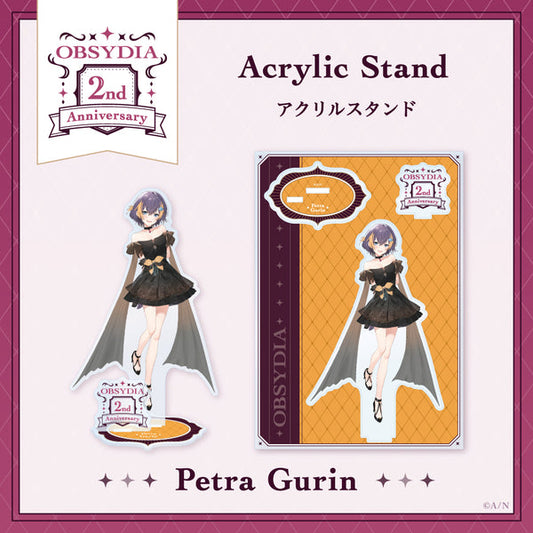 Nijisanji en OBSYDIA 2nd Anniversary Acrylic Stand Petra Gurin
