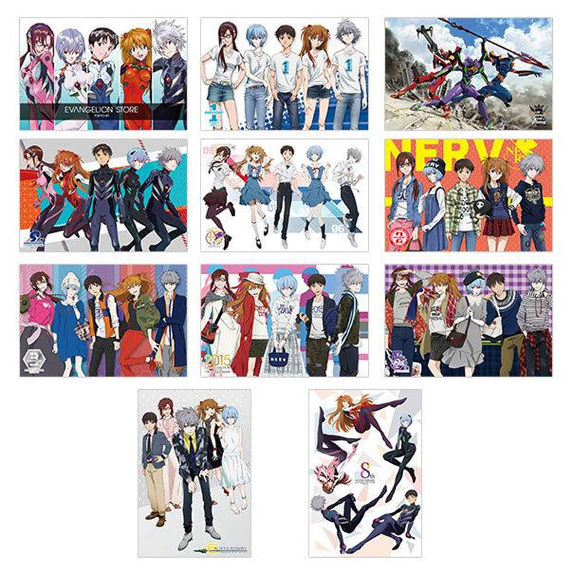 EVA STORE TOKYO-01【10周年記念】ポストカードセット（11枚入り）postcard