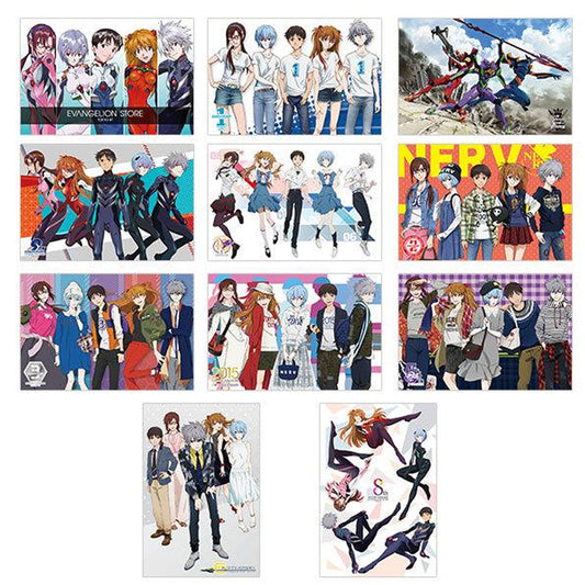 EVA STORE TOKYO-01【10周年記念】ポストカードセット（11枚入り）postcard