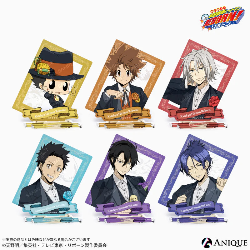 【AniqueShop 限定『家庭教師ヒットマンREBORN!』描き下ろしイラスト【パブリックスクール】トレーディングアクリルスタンド(池袋)