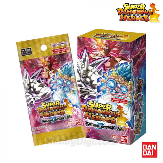 SUPER DRAGONBALL HEROES Card Game Card Game Booster Pack - BIGBANG MISSION Vol.10 (Original Box of
