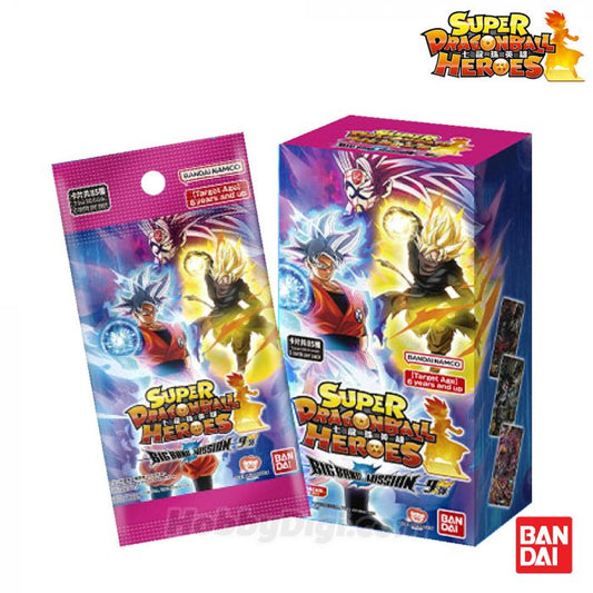 Bandai Carddass 龍珠英雄卡牌遊戲 卡牌遊戲 擴充包 - BIGBANG MISSION 第9彈