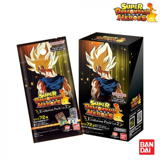 Bandai Carddass 龍珠英雄卡牌遊戲 卡牌遊戲 擴充包 - 進化擴充包 第2彈
