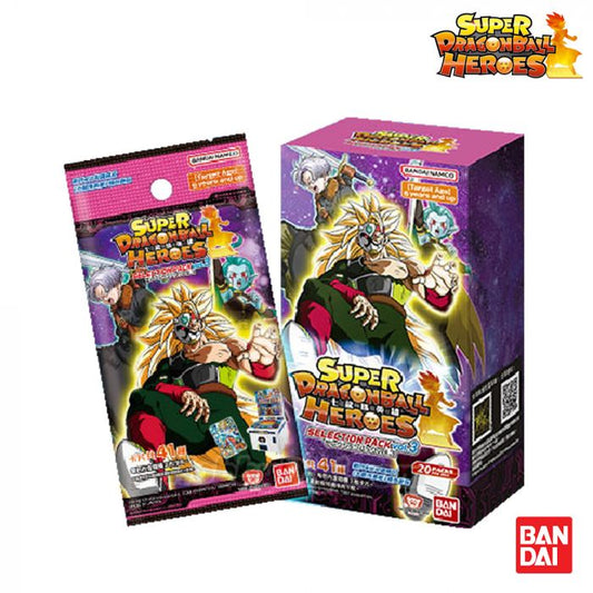 Bandai Carddass 龍珠英雄卡牌遊戲 卡牌遊戲 精選補充包 - 第3彈 tcs