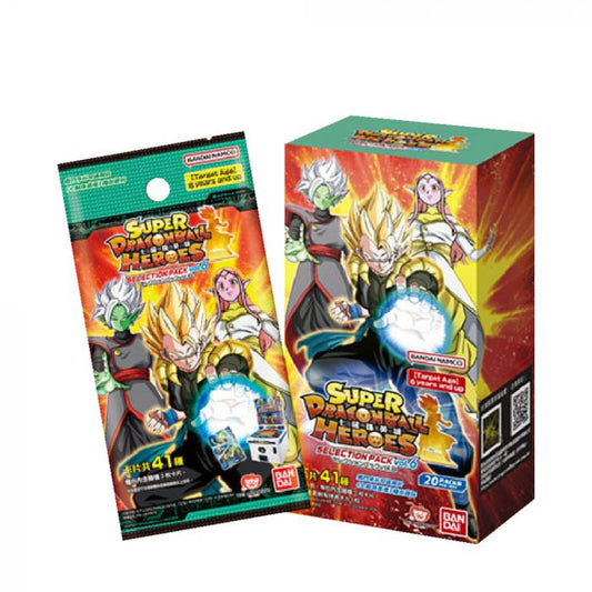 Bandai Carddass 龍珠英雄卡牌遊戲 卡牌遊戲 精選補充包 - 第6彈
