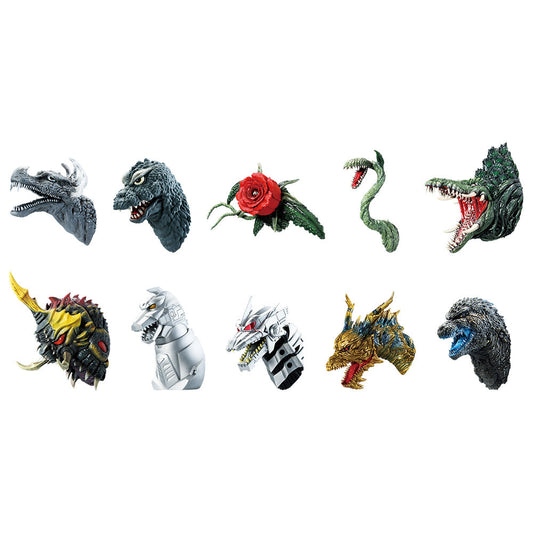 (4隻set)一番くじ ゴジラ 70th Anniversary E賞 モンスターヘッドマグネット (池袋)
