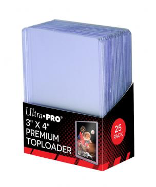 Ultra PRO 3" x 4" Toploaders Premium