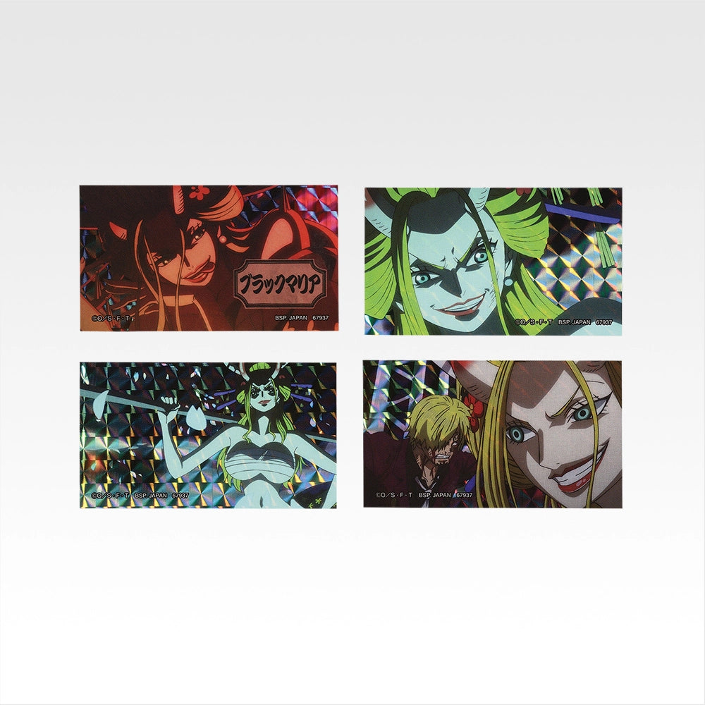 一番くじ ワンピースEX 惡魔を宿す者達 vol.3 I賞 プリズムステッカーセット ブラックマリア | Ichiban Kuji One Piece EX 惡魔を宿す者達 vol.3 Prism Sticker Set Black Maria | 一番賞 海賊王 EX 惡魔を宿す者達 vol.3 I賞 閃卡貼紙套裝 黑色瑪利亞