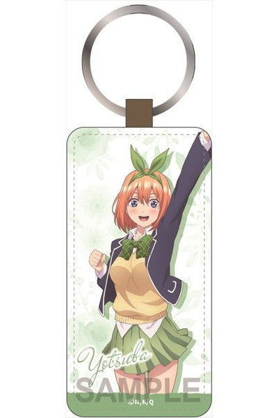 五等分の花嫁 レザーキー ホルダー 四葉