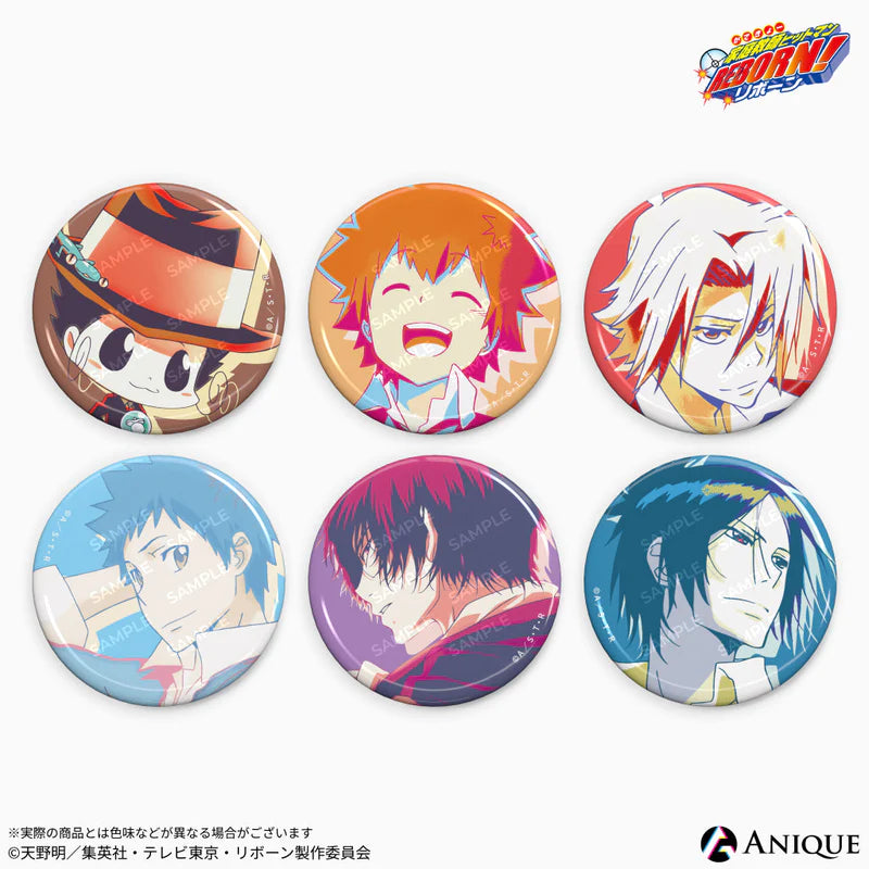 【AniqueShop 限定】『家庭教師ヒットマンREBORN!』【ポップカラー】トレーディング缶バッジ(池袋)