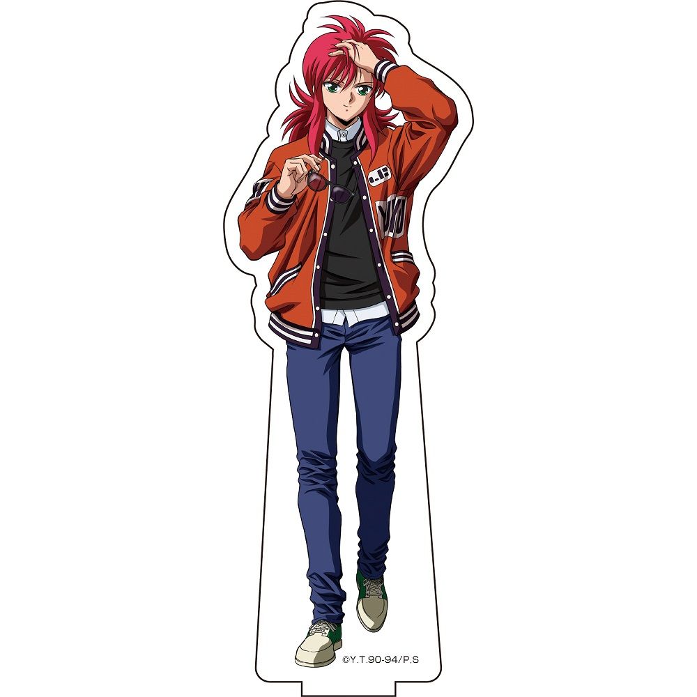 幽☆遊☆白書 描き下ろしBIGアクリルスタンド ストリートファッションVer. 3 蔵馬 立牌